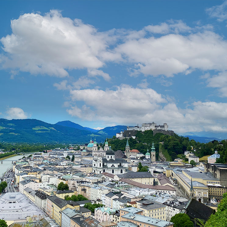 Vom Seehotel Moldan aus bietet sich ein Ausflug nach Salzburg an.