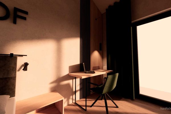 Wohnbereich modernes Galeriezimmer mit gemütlicher Atmosphäre